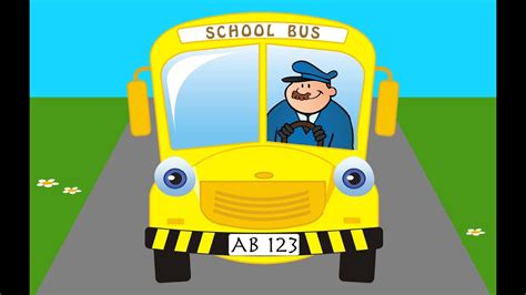 The Wheels on the Bus - nursery rhymes and childrens songs - YouTube