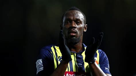 Usain Bolt makes professional football debut with Central Coast Mariners cameo | Athletics News ...