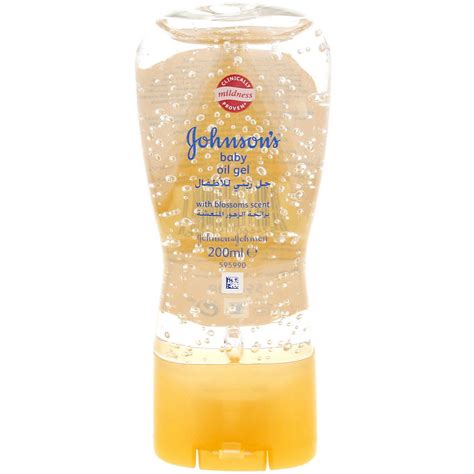 Johnson's Baby Oil Gel With Blossom Scent 200 Ml - MercatCo