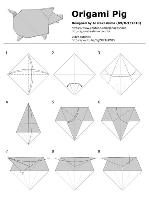 Origami Pig - Jo Nakashima