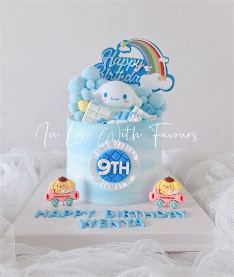 Cinnamoroll Birthday Cake, birthday cake, customised cake, Food ...