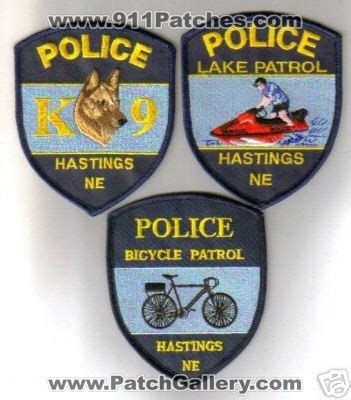 Nebraska - Hastings Police Department Bicycle Patrol Lake Patrol K-9 (Nebraska) - PatchGallery ...