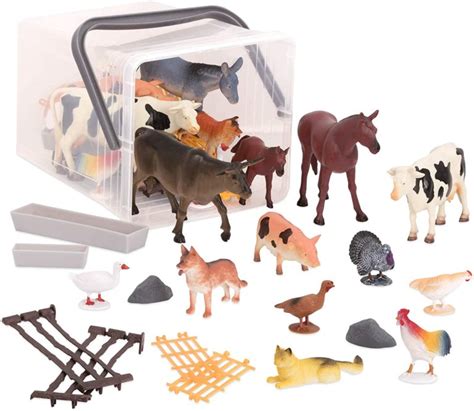 Terra by Battat – World Realistic Cows Toys & Farm Animal Toys for Kids 3+60 Pcs - Toys 4You Store