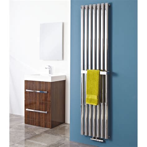 Phoenix Louise Chrome Oval Tubed Radiator In 4 Sizes