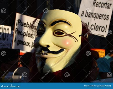 Guy Fawkes mask editorial image. Image of october, politics - 21641850