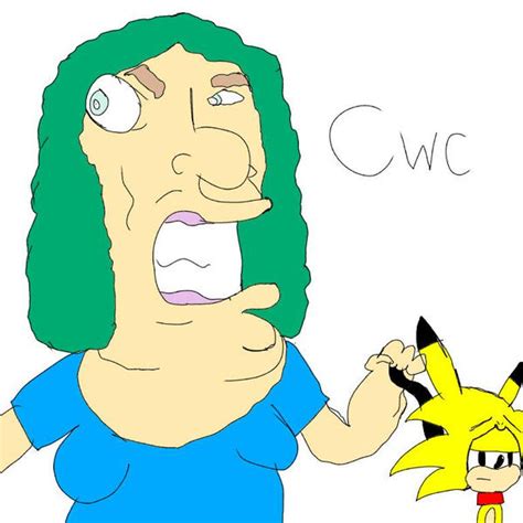 Christine Weston Chandler w/ Sonichu by JonathanTheCat on DeviantArt