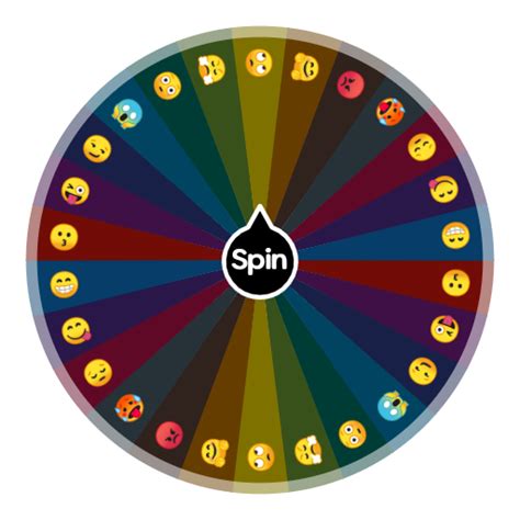 Make this emoji face. | Spin The Wheel App