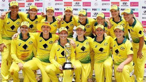 T20 tri-series: Australia women set record total to claim title