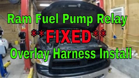 Fuel Pump Relay Location 2006 Dodge Ram 1500