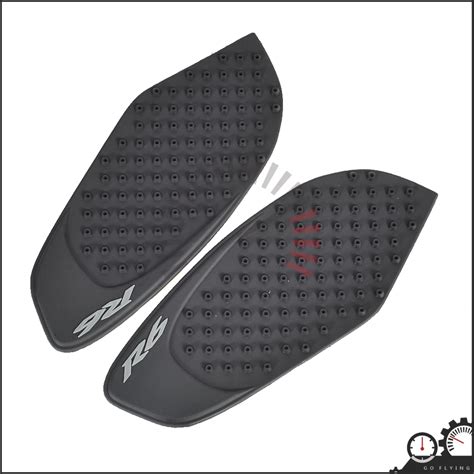 New 1 Pair Motorcycle Accessories Carbon Fiber Tank Pad tank Protector Sticker case for YAMAHA ...