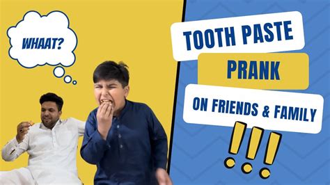 Tooth paste prank | My first ever prank video | Daily vloging - YouTube