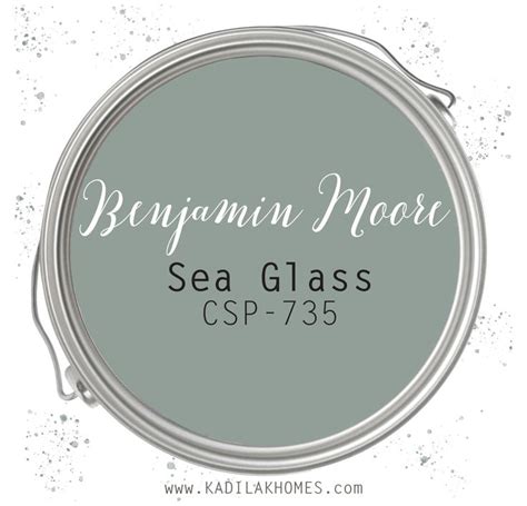 Sea Glass CSP-735 by Benjamin Moore #benjamin #moore #sea #glass #paint ...