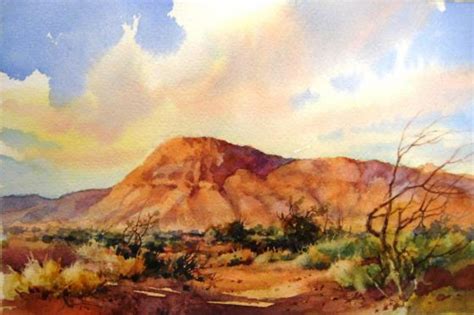 How to Paint Desert Sky in Watercolor – Roland Lee