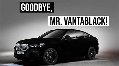 BMW X6 Vantablack | Time To Say Goodbye - YouTube