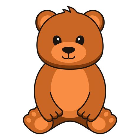 cute cartoon bear illustration 20273547 Vector Art at Vecteezy