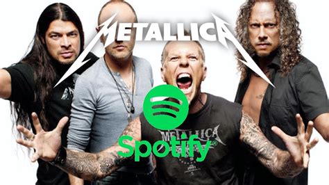 Top 30 most streamed Metallica songs on Spotify