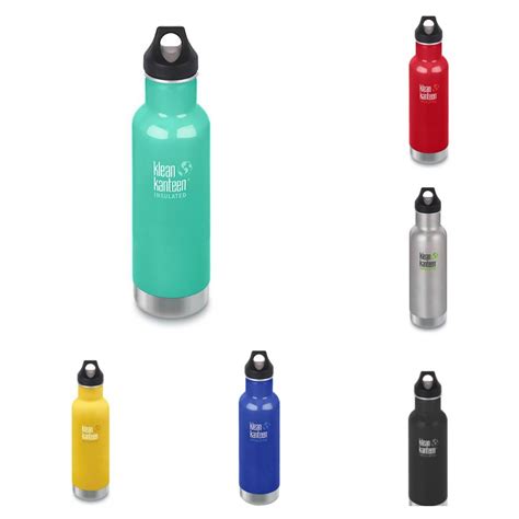 Accessories Klean Kanteen 20 oz Classic Insulated Stainless Steel Water Bottle with Sport Cap 3. ...