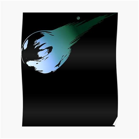 "Final Fantasy VII Meteor Logo" Poster for Sale by Phillips123 | Redbubble