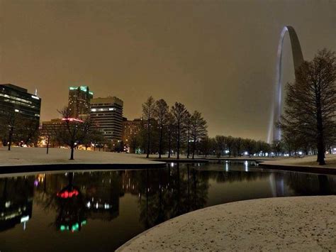 Winter in St. Louis Lightning Strikes, Vaughn, Stl, St Louis, Missouri, Sydney Opera House, Arch ...
