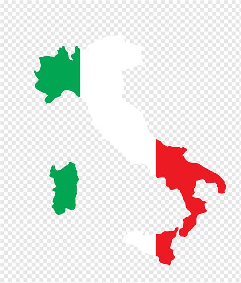 White, red, and green map illustration, Flag of Italy World map Map ...