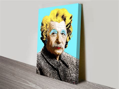 Albert Einstein Pop Art | Mr Brainwash Style Urban Art