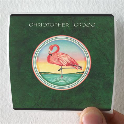 Christopher Cross Christopher Cross Album Cover Sticker