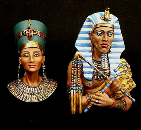 Nefertiti and Akhenaton