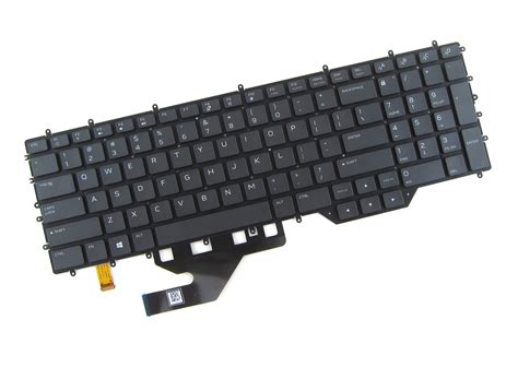 New Alienware m17 R3 m17 R4 Backlit Laptop US Keyboard - 0C711