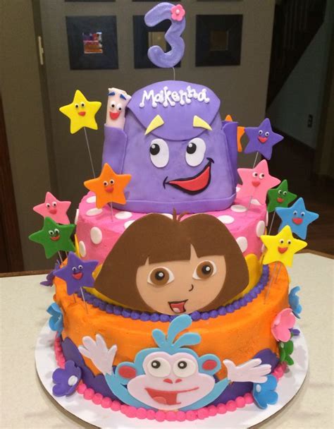 Dora the explorer cake | Kids Cakes | Pinterest | Dora The ... Dora Birthday Cake, Explorer ...