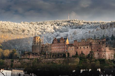 Winter Sunset at Schloss Heidelberg | View my portfolio at w… | Flickr