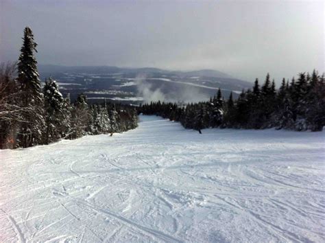 Skiing Mont Sainte Anne in Quebec, Canada