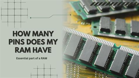 How Many Pins Does My RAM Have? Let's Clear The Confusion!