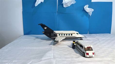 Plane crash Lego Stop Motion - YouTube