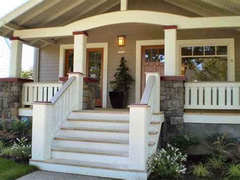 craftsman porch railings - Google Search | Craftsman porch, Craftsman front porches, Porch stairs