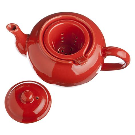 Amsterdam 2 Cup Infuser Teapot - Red