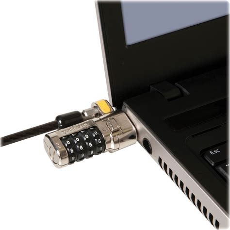 Kensington, KMW64697, ClickSafe Combination Laptop Lock, 1, Gray ...