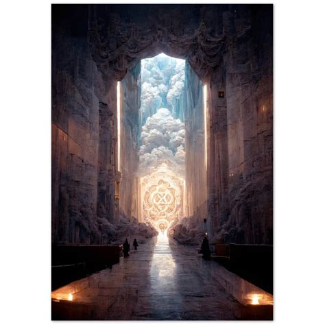 Heaven's Gate Painting, Poster, Wall Decoration Paper Poster Gift for ...