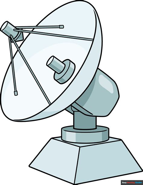 How to Draw a Radar Antenna - Really Easy Drawing Tutorial