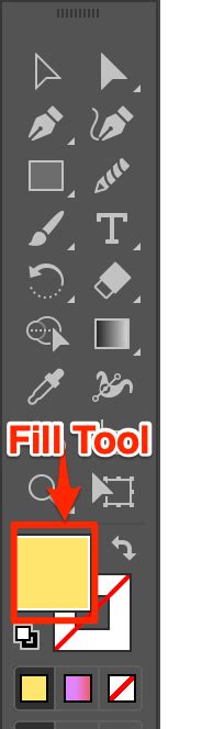 Where is the Fill Tool in Adobe Illustrator (Tutorials)