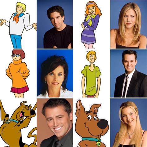 Scooby & Friends – The 'Friends' Cast Matched Up With Their Perfect ...