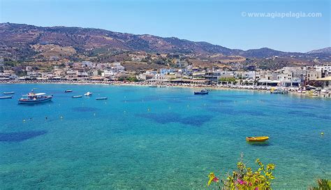 Agia Pelagia: Beach of Agia Pelagia Crete