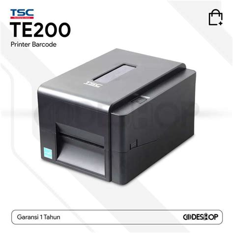 Jual TSC TE200 Printer Barcode Cetak Label Ekspedisi 100mm USB di Seller CODESHOP SURABAYA BARAT ...