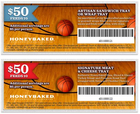 HoneyBaked Ham: 2 Printable Coupons