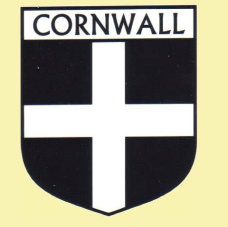 Cornwall Flag County Flag Cornwall Decal Sticker