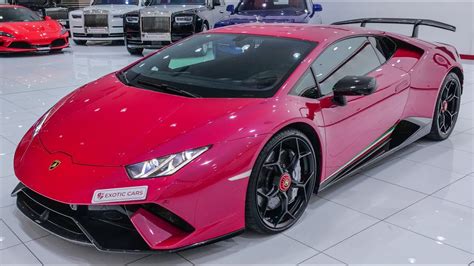 Pink Lamborghini Huracan Performante - Sound, Interior and Exterior Detail - YouTube