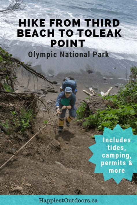 How to Hike and Camp at Toleak Point in Olympic National Park | Hiking trip, National parks ...