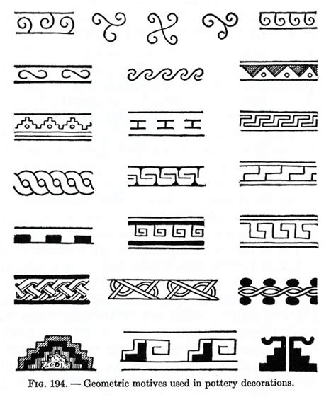 Mayan Pattern Designs