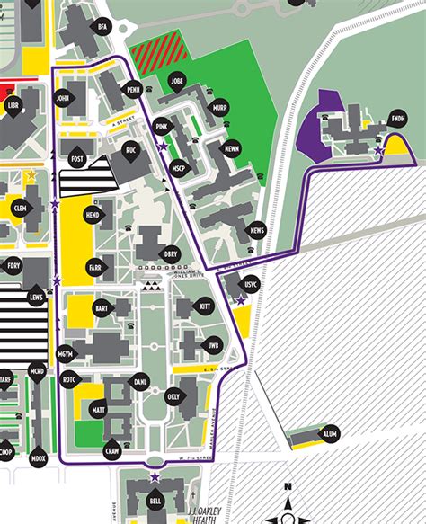 Tennessee Tech Campus Map | Campus Map