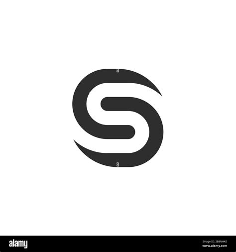 Black Letter S Logo