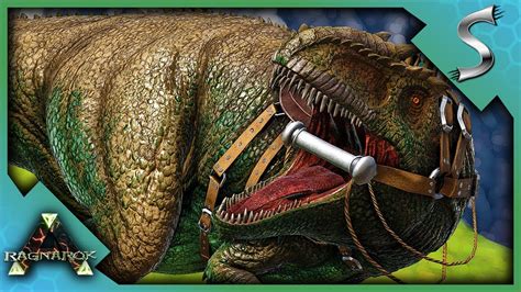 SURPRISE GIGA TAME! SOLO GIGANOTOSAURUS TRAPPING AND TAMING! - Ark ...